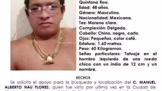 Activan Alerta por desaparición de hombre en Chetumal