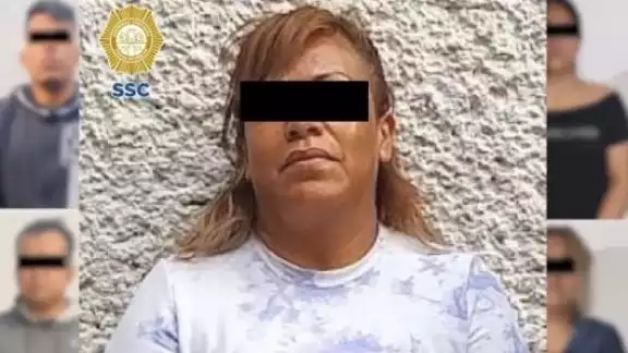 La detenida tenía en su posesión armas, drogas y un mono