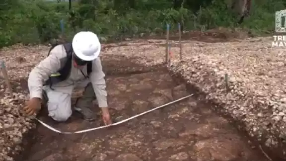 Durante la construcción del Tren Maya se hallaron vestigios culturales de tiempos antes de Cristo Durante la construcción del Tren Maya se hallaron vestigios culturales de tiempos antes de Cristo