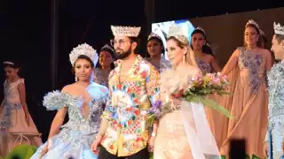 Poncho de Nigris y Marcela Mistral coronados en el Carnaval de Campeche 2020