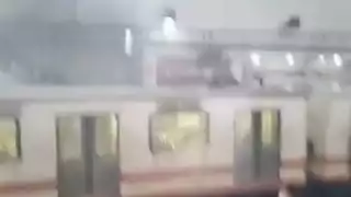 Metro Pantitlán registra falla; usuarios reportan presencia de humo