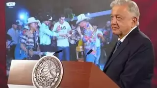 Presidente AMLO en conferencia de prensa