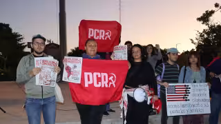 “Deben vivir en paz y en calma”: Se manifiestan en Mérida en solidaridad con Cuba y piden fin a las sanciones de EU