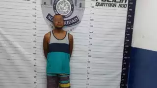 El sujeto identificado como Aldo "N" y fue puesto a disposición de las autoridades correspondientes