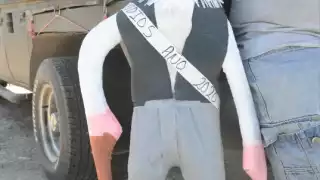 Piñatas de año viejo, una opción para evitar la pirotecnia en Ciudad del Carmen