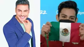 Peraphs, peraphs, peraphs de Carlos Rivera con Daniel Boaventura fue la canción que acompaño en su rutina a Daniel Carrillo. Foto: Especial