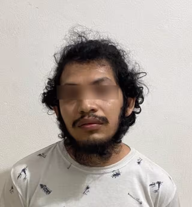 El detenido será turnado a las autoridades correspondientes