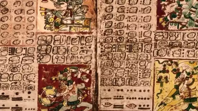 Puede ser un paisaje, un códice, un código genético