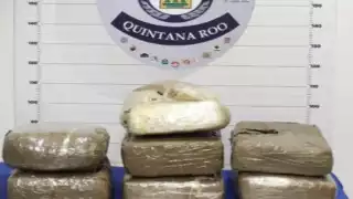 Aseguran varios paquetes de drogas en la Supermanzana 31 de Cancún