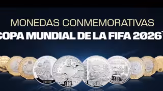 Banco de México presenta monedas conmemorativas del Mundial de la FIFA 2026