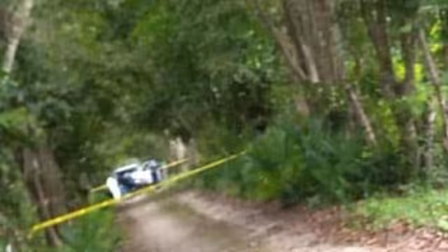 El camino fue cerrado por las autoridades locales