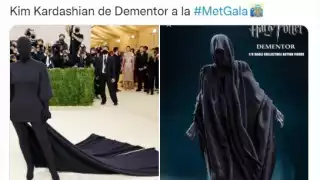 Kim sorprendió a todos los presentes en la gala