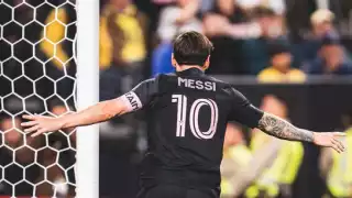 Messi genera polémica con festejo ante afición del América ¡Se burló de México!