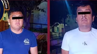 Los paran por vidrios polarizados y terminan detenidos por presunta droga en Campeche