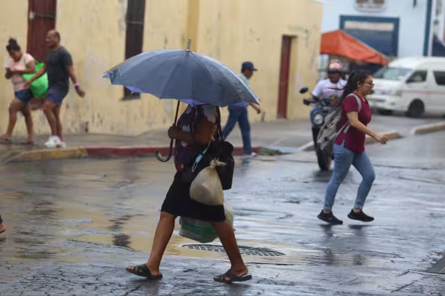 Las lluvias serán ligeras en Yucatán este martes