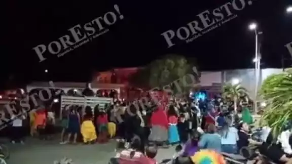 Celebran Carnaval en Dzna, Yucatán sin medidas sanitarias