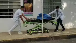 El se cayó tras haber sufrido un infarto mientras se encontraba trabajando en su parcela