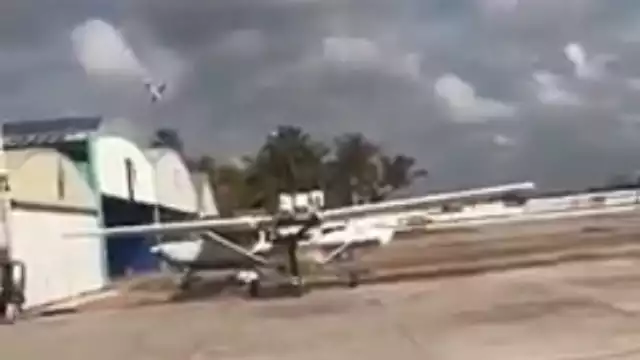 El accidente aéreo se produjo alrededor de las 11 horas