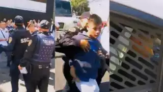 Se desconoce si el detenido fue denunciado. Foto: Captura de pantalla