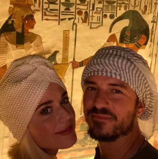 Katy Perry celebra el cumpleaños 44 de Orlando Bloom