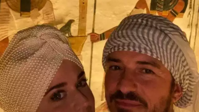 Katy Perry celebra el cumpleaños 44 de Orlando Bloom