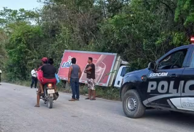 La carretera de acceso al municipio se encuentra en pésimas condiciones y no hay vigilancia