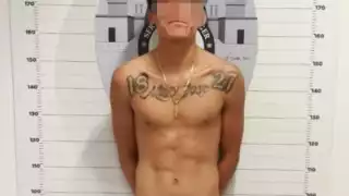 El sujeto fue trasladado a la Secretaría de Seguridad Pública, para realizar los trámites correspondientes