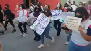 En Campeche mujeres conmemoran el 8 de marzo con marchas