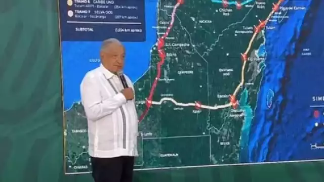 AMLO dormirá en Mérida este viernes para iniciar su recorrido mañana sábado hasta Cancún, Quintana Roo