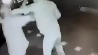 El adulto mayor tuvo una costilla fracturada