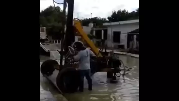 A cinco días del paso del Huracán Delta, las afectaciones continúan en esta comisaría. Foto: Mauricio Vila A cinco días del paso del Huracán Delta, las afectaciones continúan en esta comisaría. Foto: Mauricio Vila