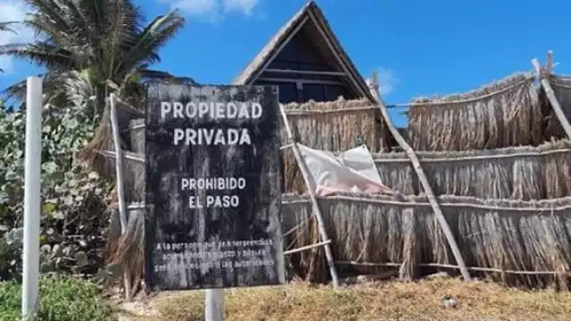 El lugar está ubicado en un Área Natural Protegida del Estado