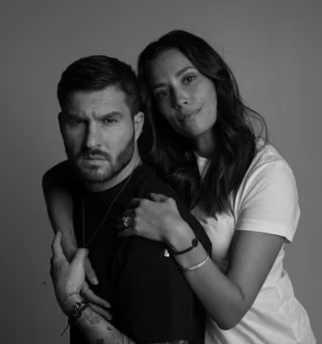 Pierre y su esposa, Deborah