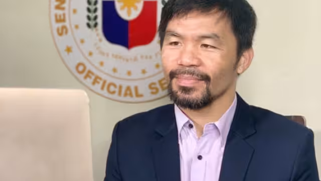 Manny Paquiao, ex-campeón de boxeo y senador, quiere que Filipinas tenga su programa Aprende en Casa