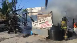 Todo lo que estaba en la bodega fue completa perdida, las llamas se lograron sofocar pero sin rescatar nada