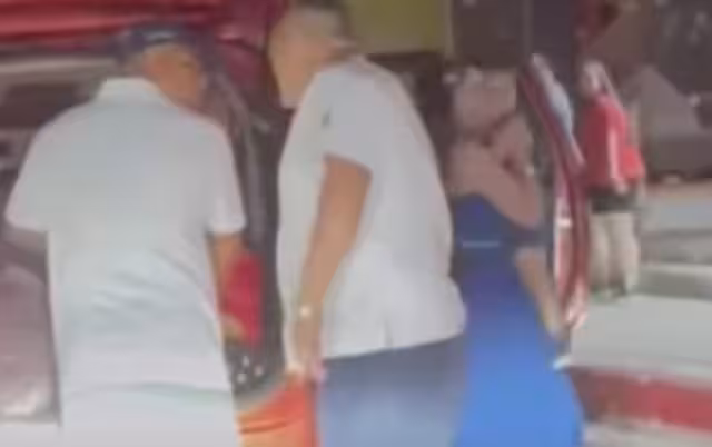 El incidente ocurrió ayer sábado en la noche