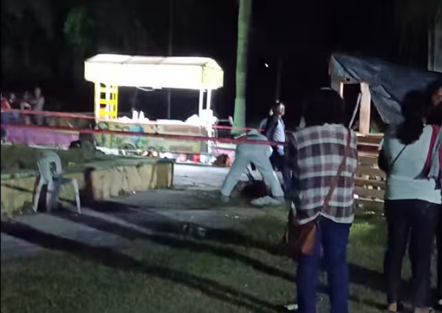 Se presume que el hombre fue asesinado por la espalda