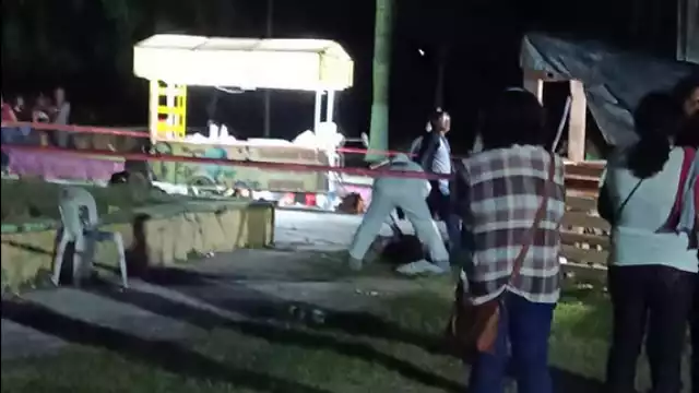 Se presume que el hombre fue asesinado por la espalda