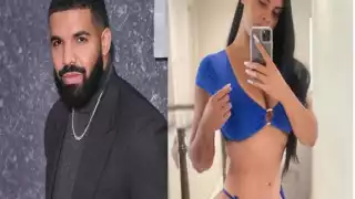 No es la primera vez que Drake se le ve con Johanna Leia