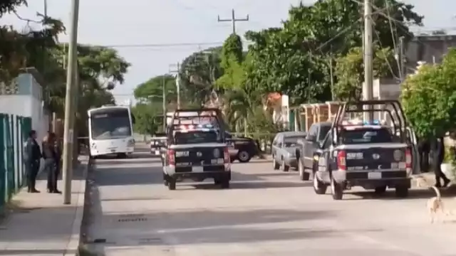 La Policía Quintana Roo acordonó el área y se espera la llegada de elementos periciales