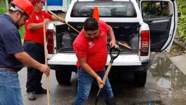 Ante las constantes lluvias que se han registrado en las últimas horas se han realizado una serie de acciones para evitar afectación en los hogares