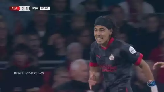 Erik Gutiérrez anotó con el PSV al Ajax Erik Gutiérrez anotó con el PSV al Ajax
