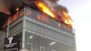 Incendio en Bar Mint en Morelia