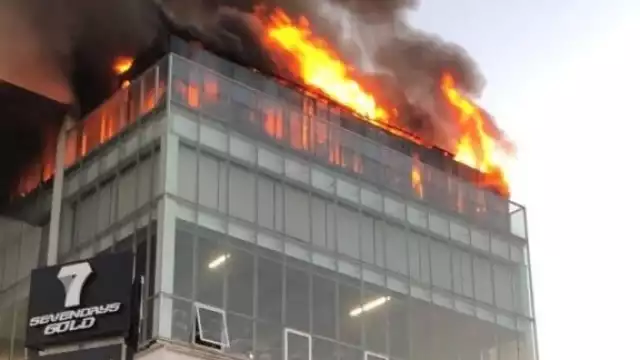 Incendio en Bar Mint en Morelia