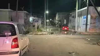 En la riña entre los jóvenes hubo hasta pedradas