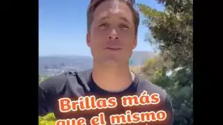 "Si yo puedo ser Luis Miguel, tú puedes ser lo que quieras", expresa el actor en su emotivo mensaje