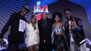 Snoop Dogg,  Mary J. Blige, Dr. Dre, Eminem, y Kendrick Lamar darán un gran show para el medio tiempo. Foto: Especial