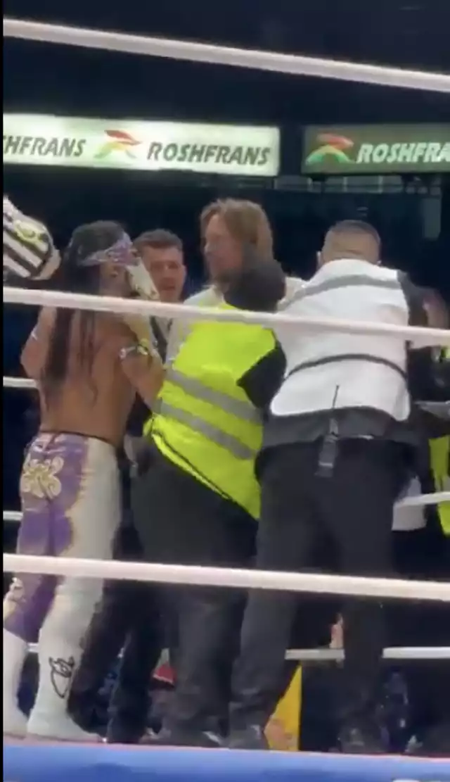 El aficionado extranjero burló la seguridad