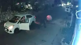 SSP descarta secuestro en el caso de una mujer que se arrojó de un vehículo en movimiento en Hunucmá  