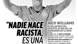 Diario Marca en Madrid publica la edición completa de este miércoles en blanco y negro